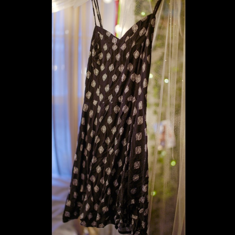 Black mini dress!